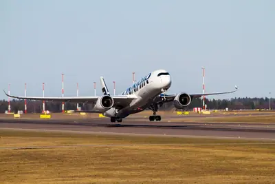 Архив: Airbus A350 на Finnair, 16 април 2016 г. Контекст за авиокомпанията и типа самолет; не показва предстоящата линия до Мелбърн или първия полет.