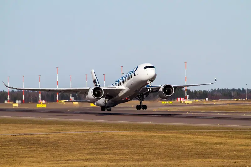 Архив: Airbus A350 на Finnair, 16 април 2016 г. Контекст за авиокомпанията и типа самолет; не показва предстоящата линия до Мелбърн или първия полет.