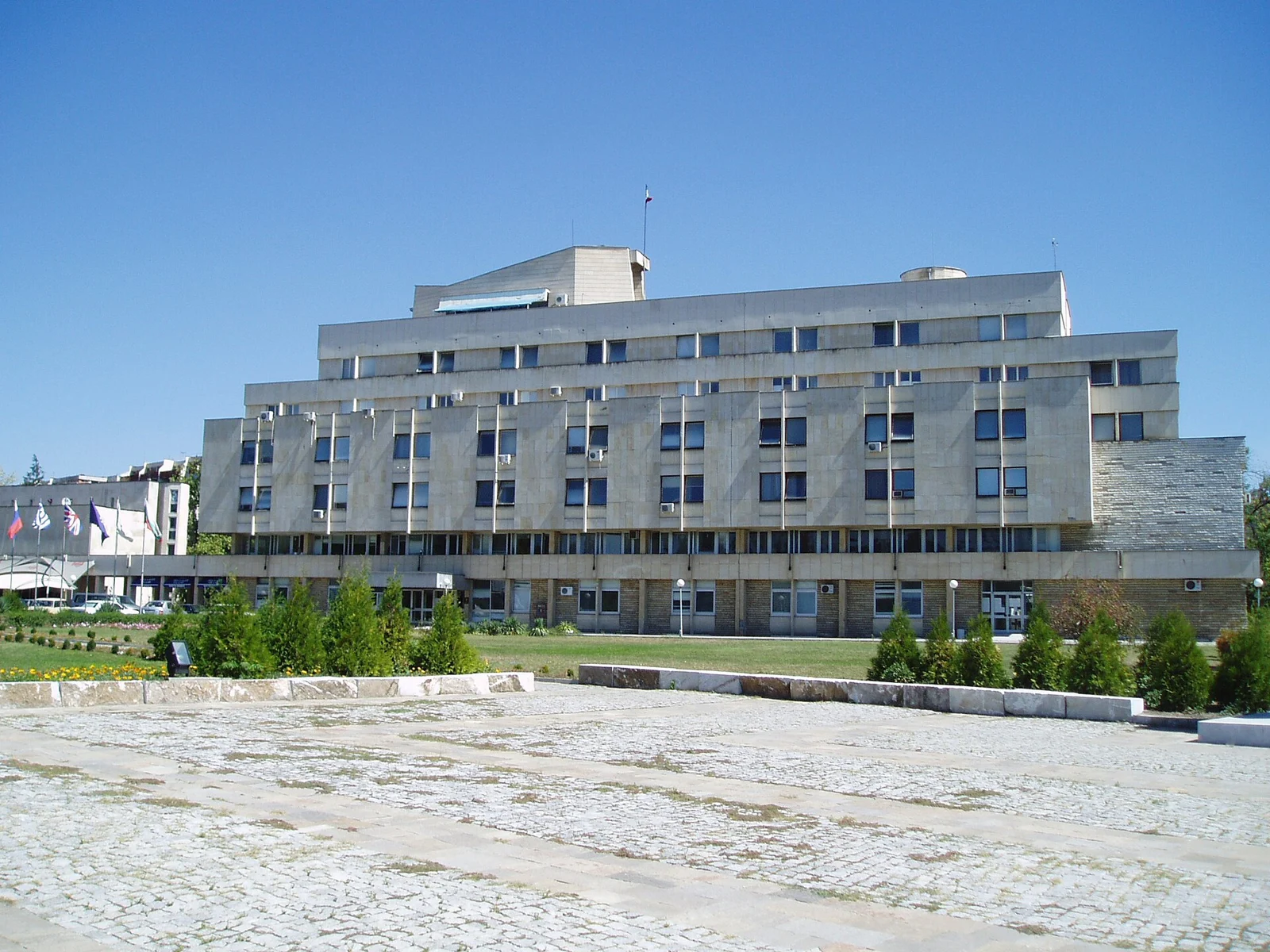 Kardzhali municipal building; archive, not the 22 October police action.