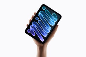 The new iPad mini with A20 Pro, official Apple launch photograph, 26 October 2026. Manufacturer-supplied product image.