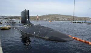 USS Colorado (SSN-788) at Groton, Connecticut, 15 March 2018. US Navy archive; not the future deployment in Australia.