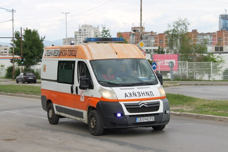 Линейка Citroën при спешен курс в София, България, 22 май 2025 г. Илюстративен архив за спешната помощ, а не идентифициран пациент с инсулт или кампанията през 2026 г.