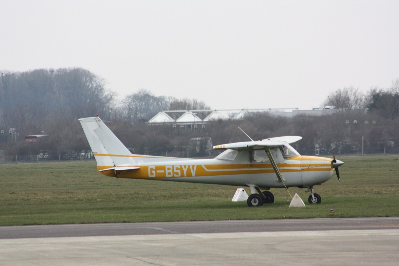 Cessna 150 G-BSYV in the United Kingdom, archive, 2013; not the accident aircraft