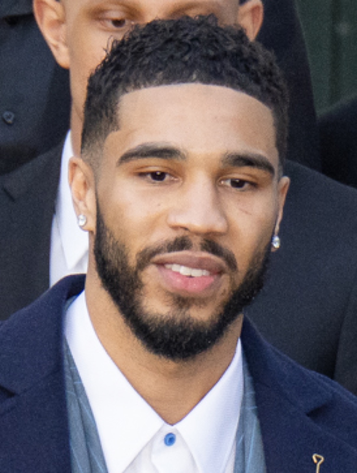 Jayson Tatum at the White House celebration of Boston’s championship, 21 November 2024. Archive portrait; not the Brooklyn game in October 2026.