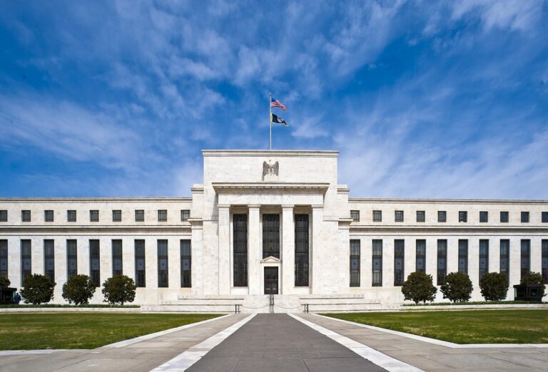 The Federal Reserve Eccles Building in Washington, 29 March 2011. Archive exterior.