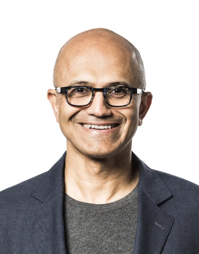 Архивна снимка: главният изпълнителен директор на Microsoft Сатя Надела; архивен портрет, не е събитието в Лондон
