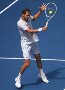Архивна снимка: Даниил Медведев на US Open 2023; не е Алмати 2026
