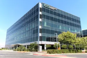 Кампусът America Center на Hewlett Packard Enterprise в Калифорния.
