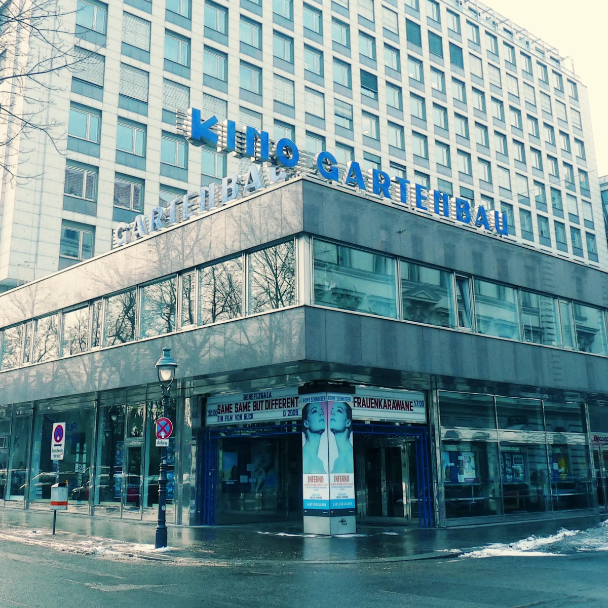 Gartenbaukino in Vienna, January 2010; archive.