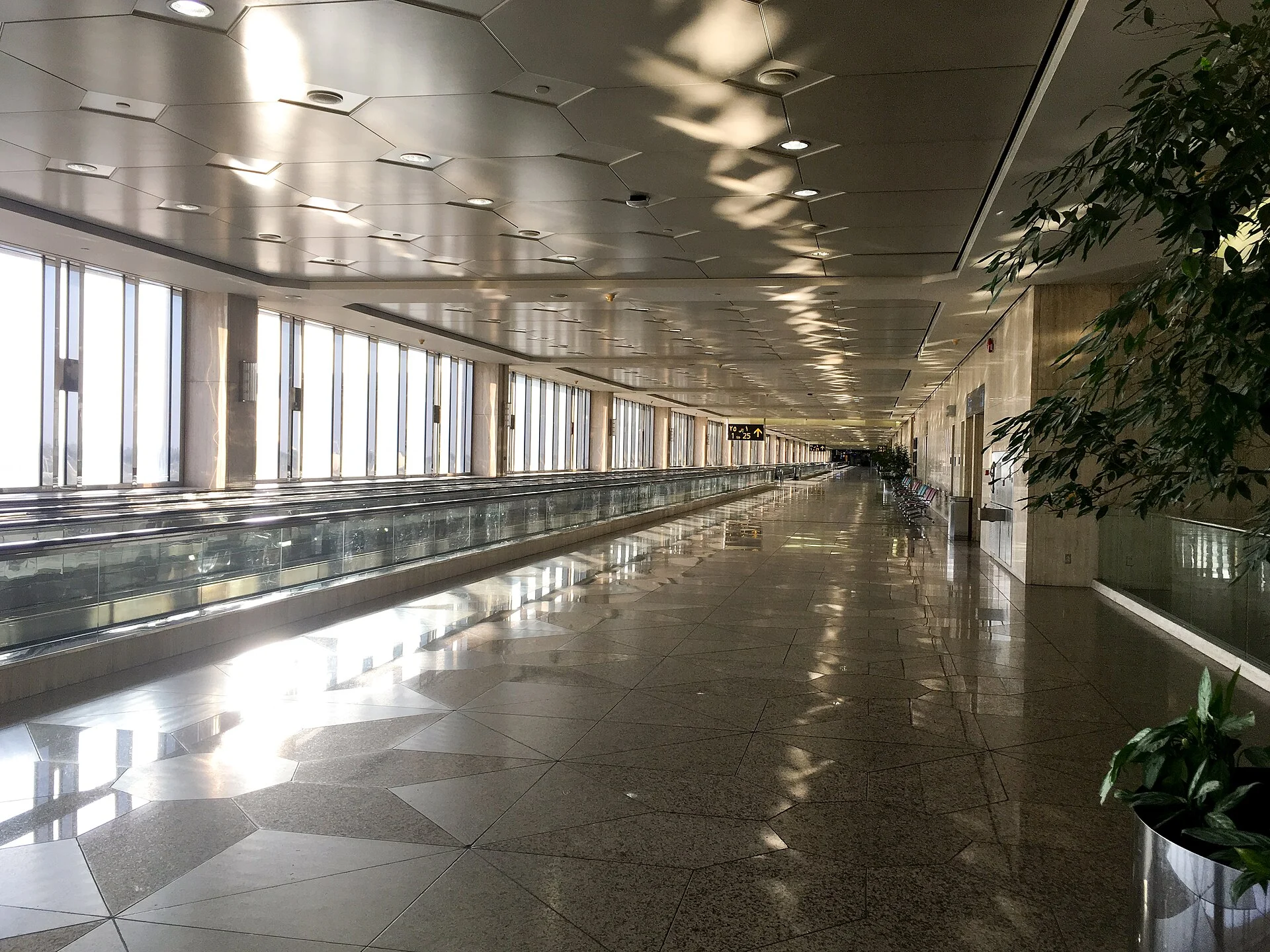 King Fahd International Airport terminal, archive; not the 21 October attack or its damage.