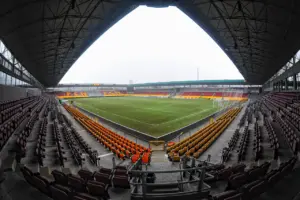 Farum Park stadium in Denmark; archive, not the October 22 match.
