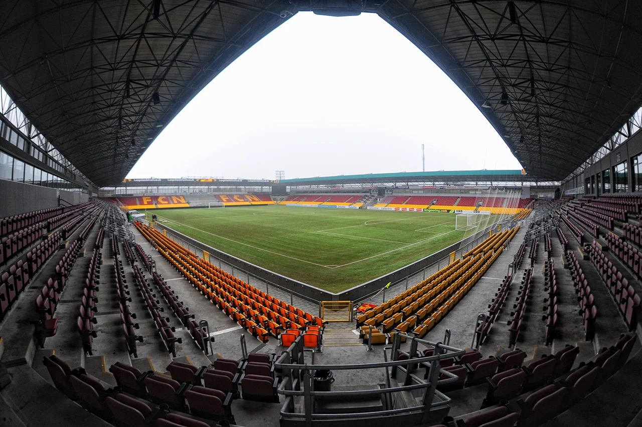 Farum Park stadium in Denmark; archive, not the October 22 match.