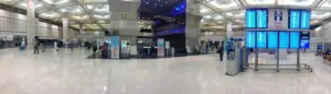 Terminal B at Houston IAH, 5 July 2014; not the new 2026 concourse.