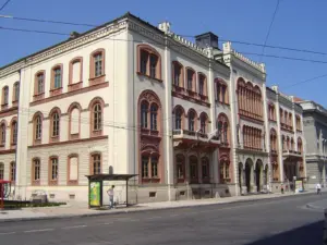 Сградата на ректората на Белградския университет, юни 2008 г.; архивна снимка.