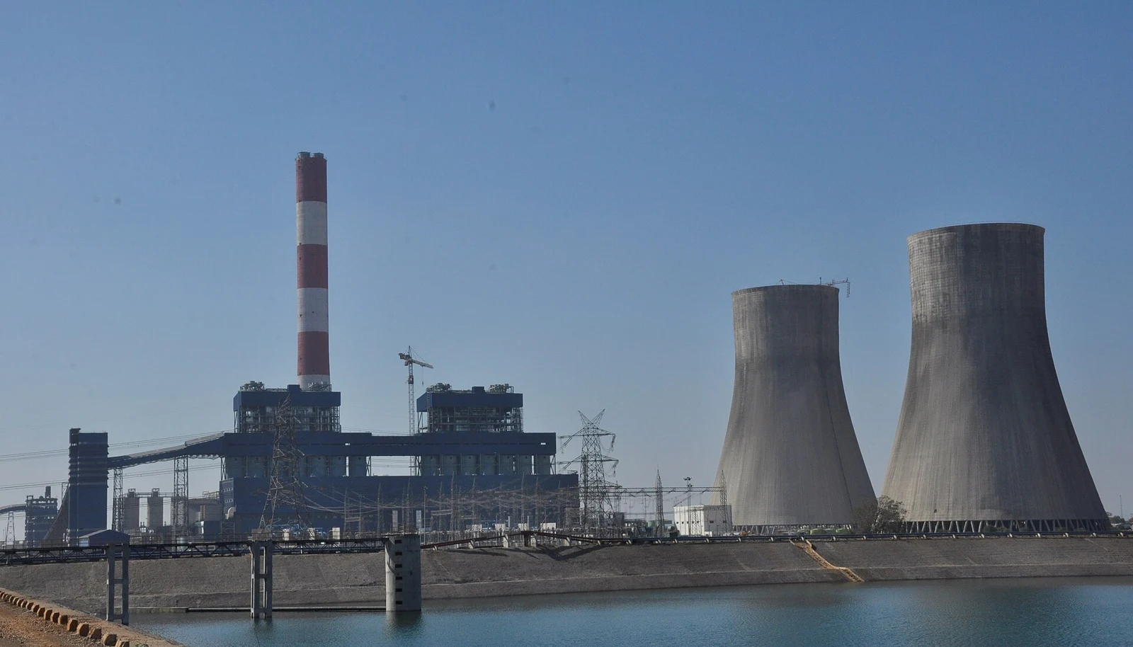 Raikheda power station, Chhattisgarh, India, January 2015; archive photograph.